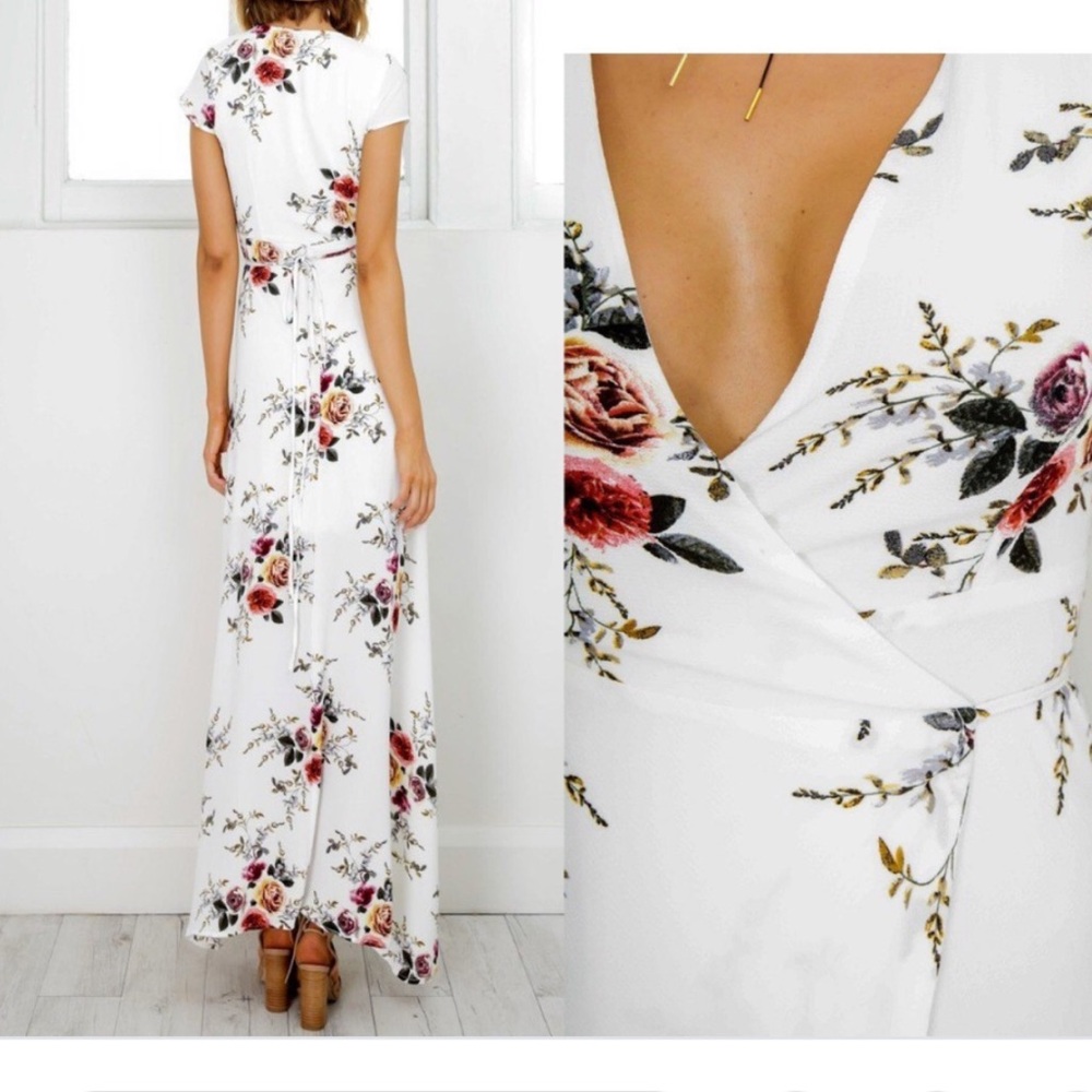 SHOWPO Maxi  flower print dress - Picture 2 of 8